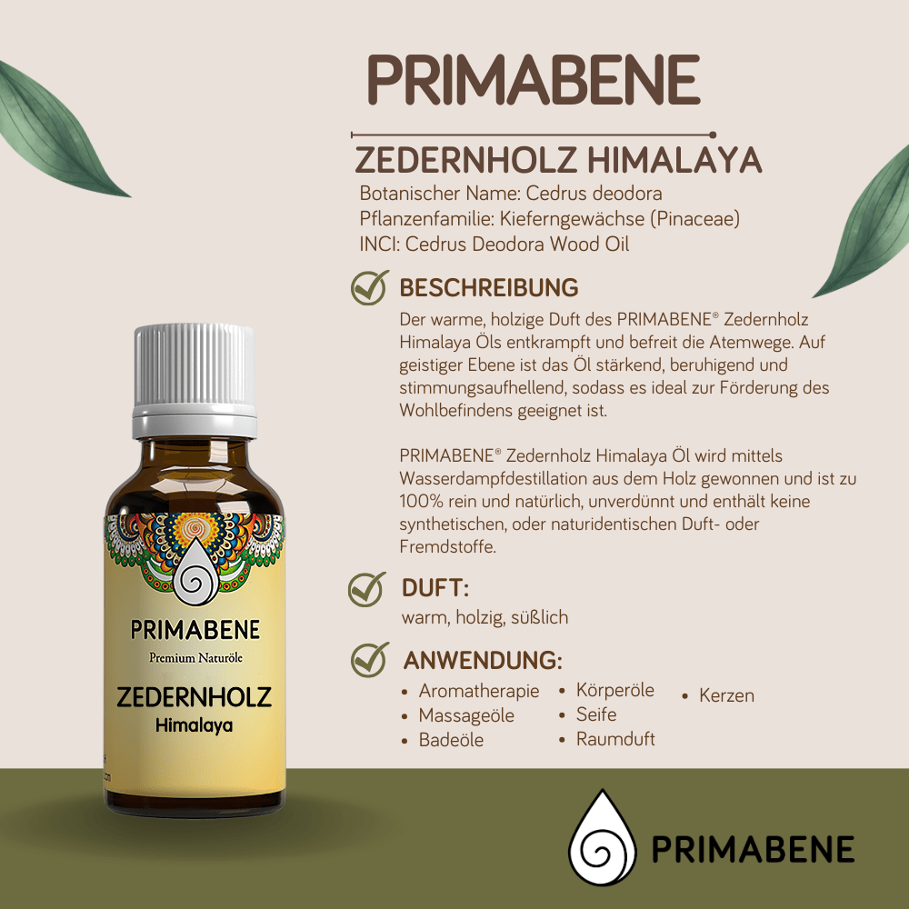 Bild von Zedernholz, Himalaya, 100% rein ätherisches Öl